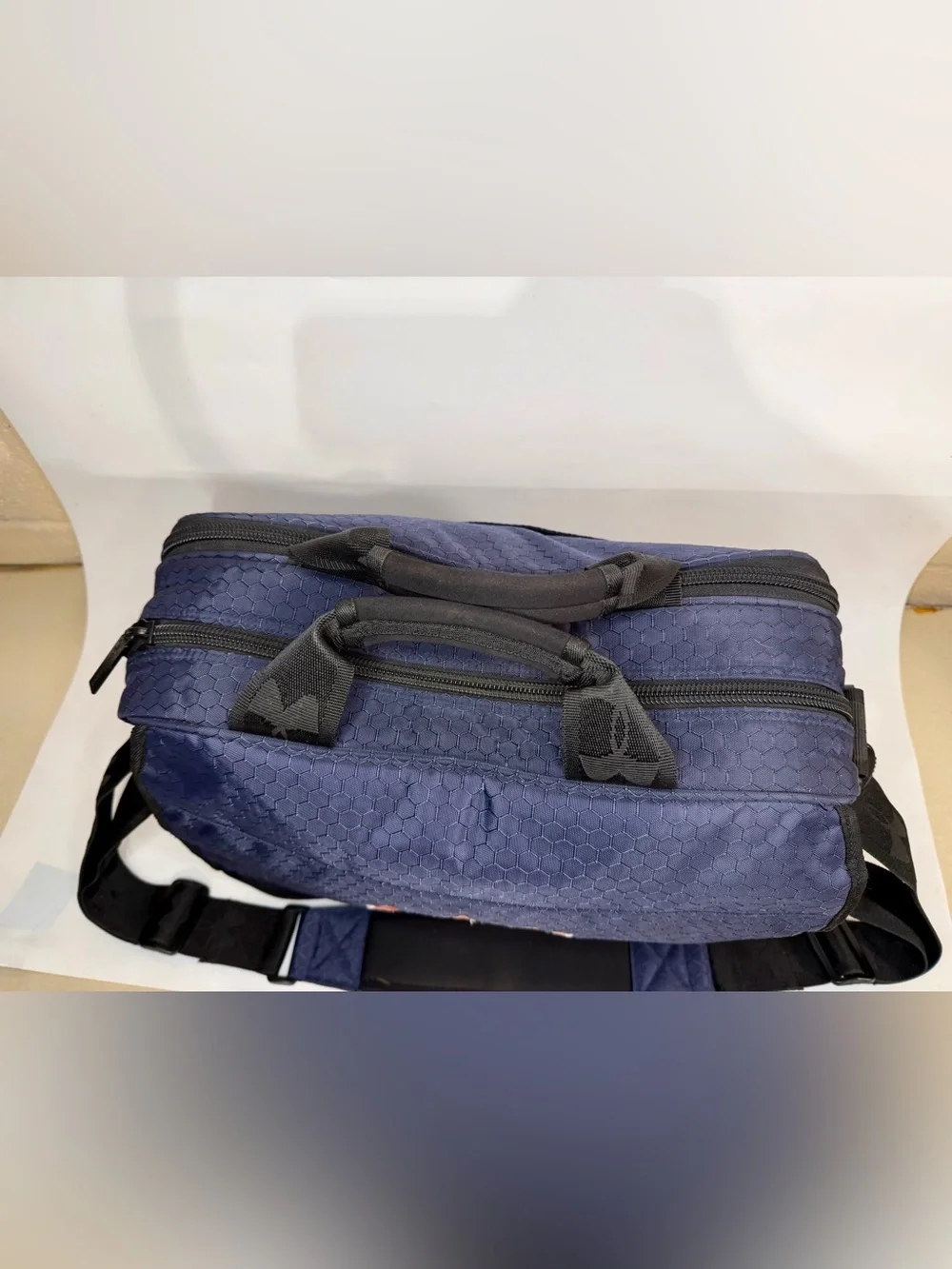 Under Armour Performance Storm Duffle Bag Blue Medium Gym Travel Sports Athletic